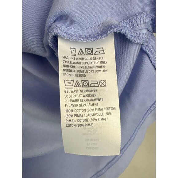 Isaac Mizrahi Live! Womens Light Blue 3/4 Sleeve Top S - Picture 5 of 6